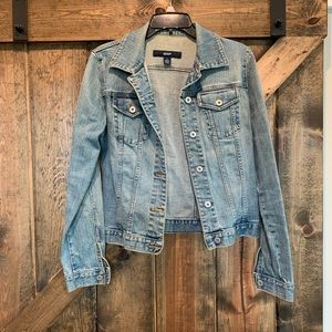 GAP denim jacket.